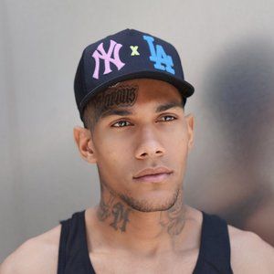 NY x LA Trucker Hat (Pink, Yellow and Blue Embroiled Trucker)